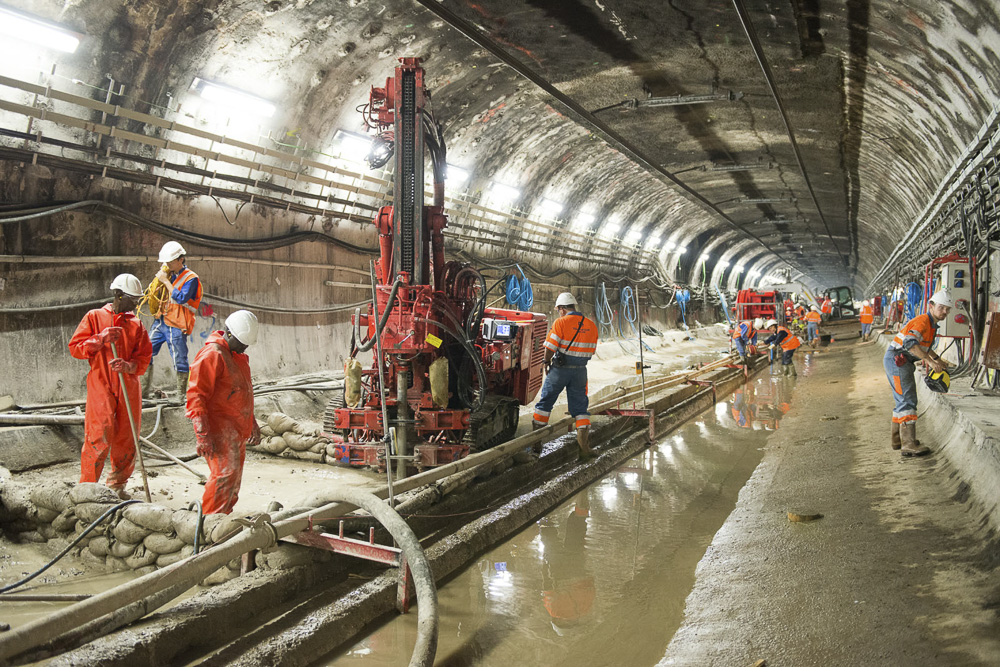 Phototographe chantier btp construction - Soletanche Bachy