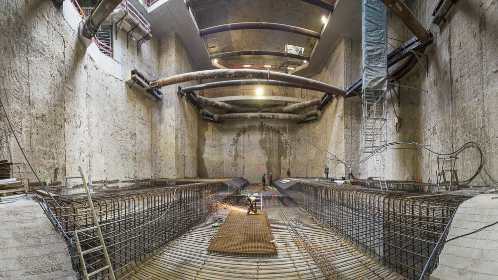 Phototographe chantier btp construction - Soletanche Bachy