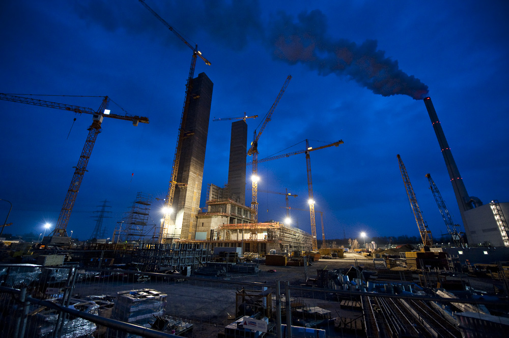 Phototographe chantier btp construction - EDF